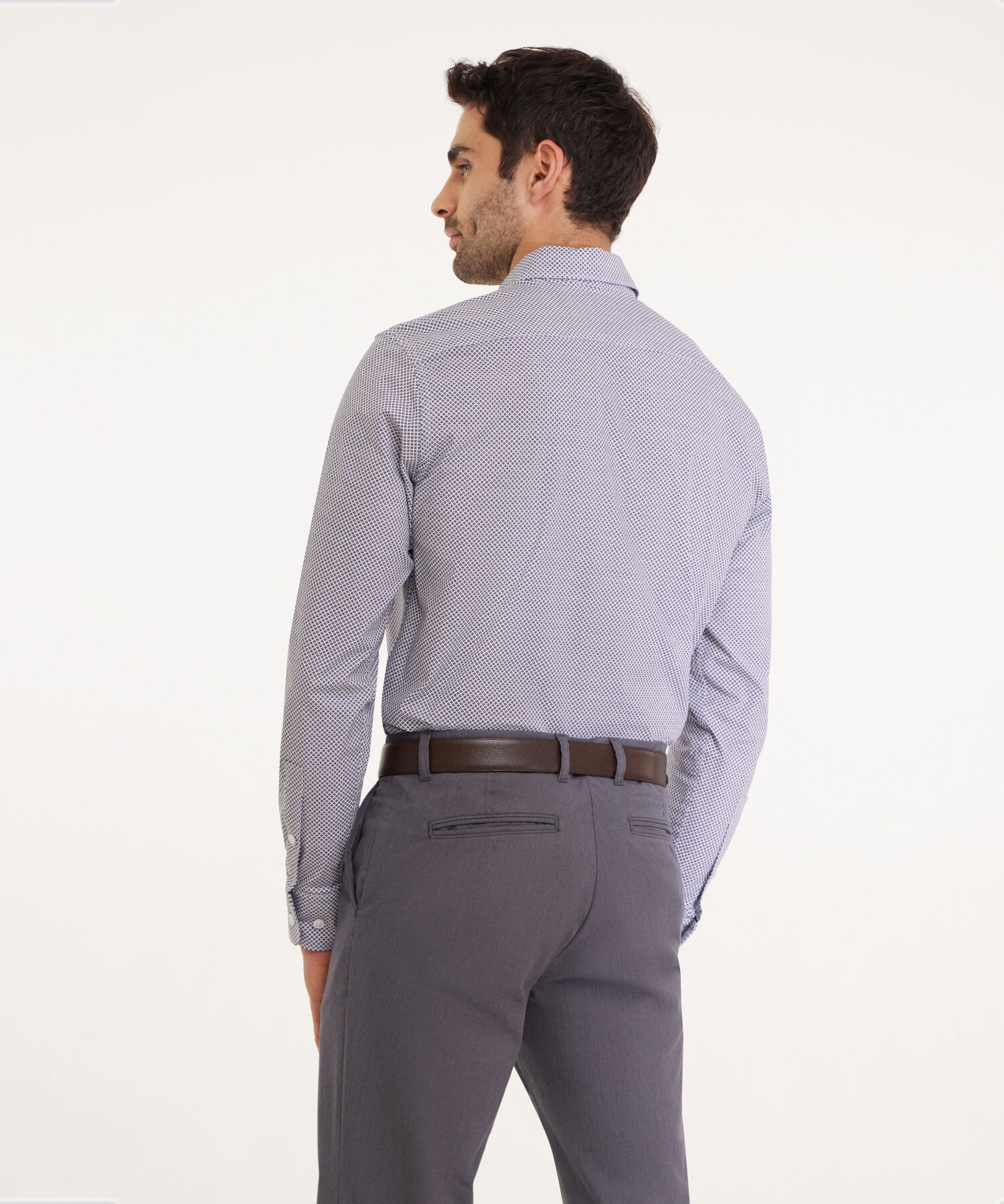 Camisa Estampada Manga Larga