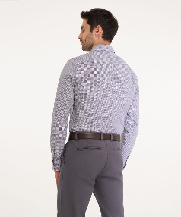 Camisa Estampada Manga Larga