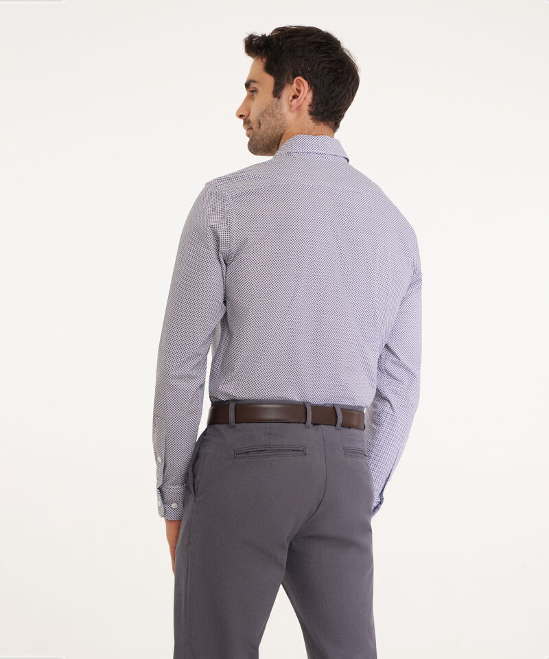 Camisa Estampada Manga Larga