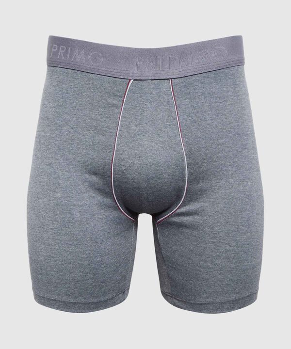 B&oacute;xer Medio Ergon&oacute;mico con El&aacute;stico Expuesto para Hombre image number null