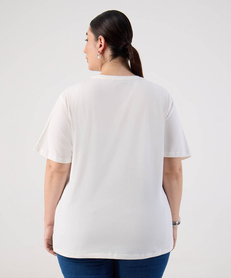 Camiseta Manga Corta para Mujer Curvy
