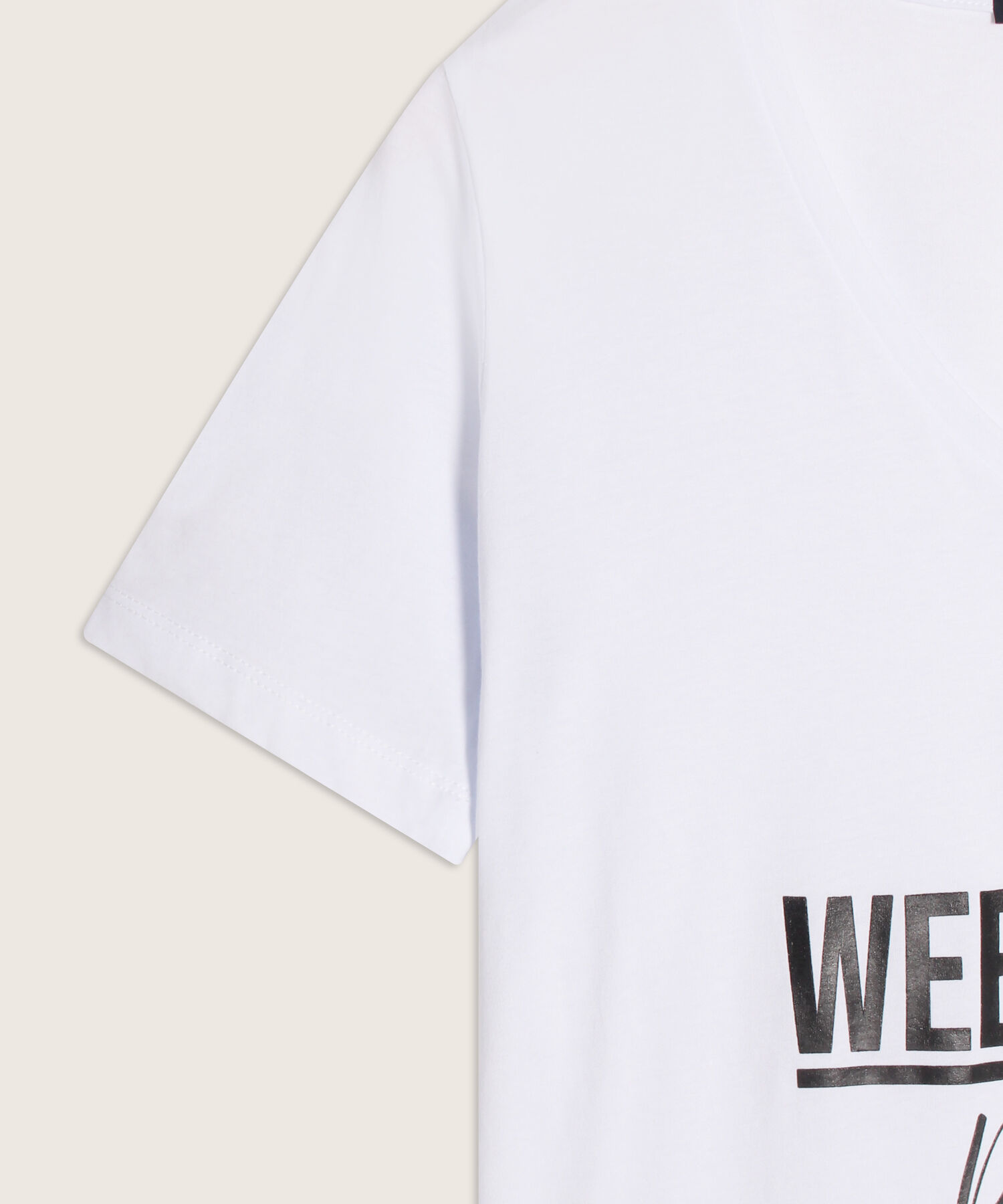 Camiseta Estampada Para Mujer