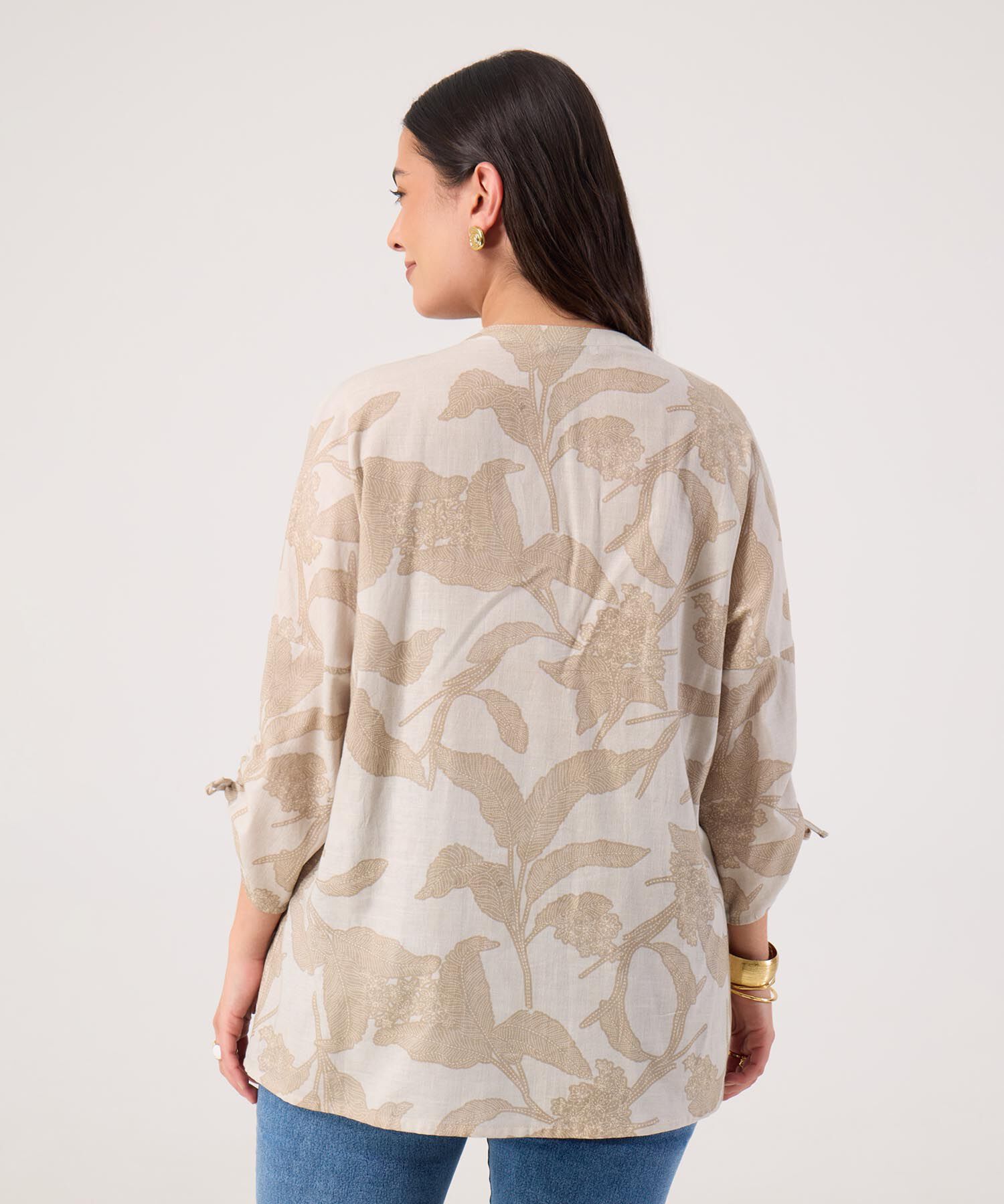 Blusa Estampada Para Mujer