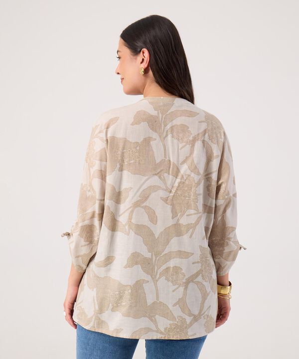 Blusa Estampada Para Mujer