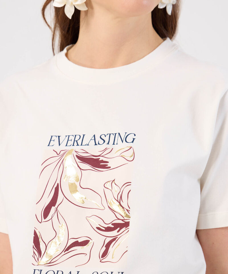 Camiseta Estampada para Mujer