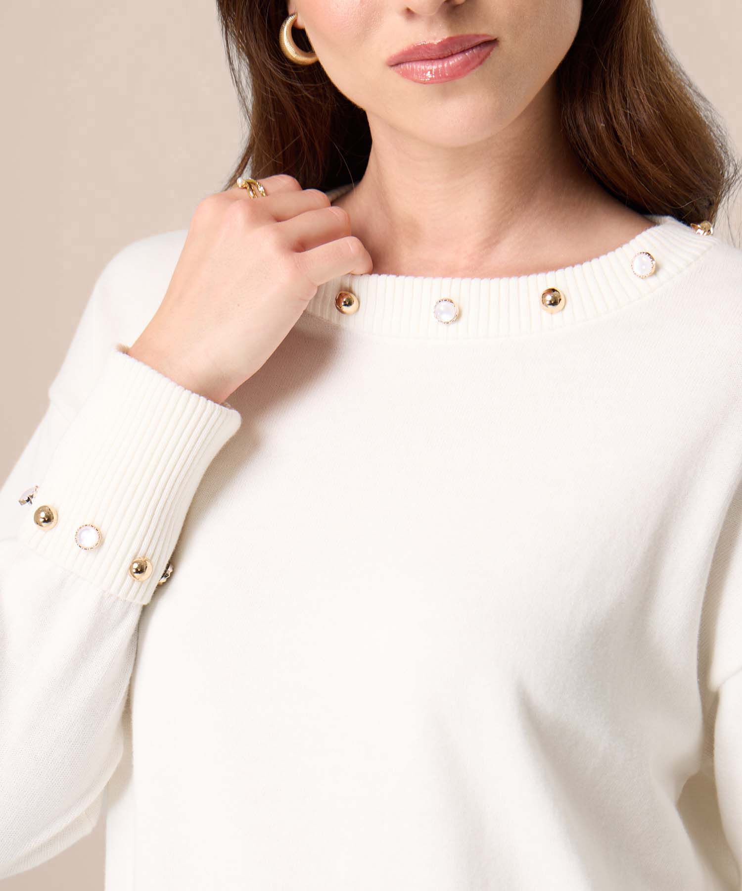 Saco Con Apliques Decorativos Para Mujer