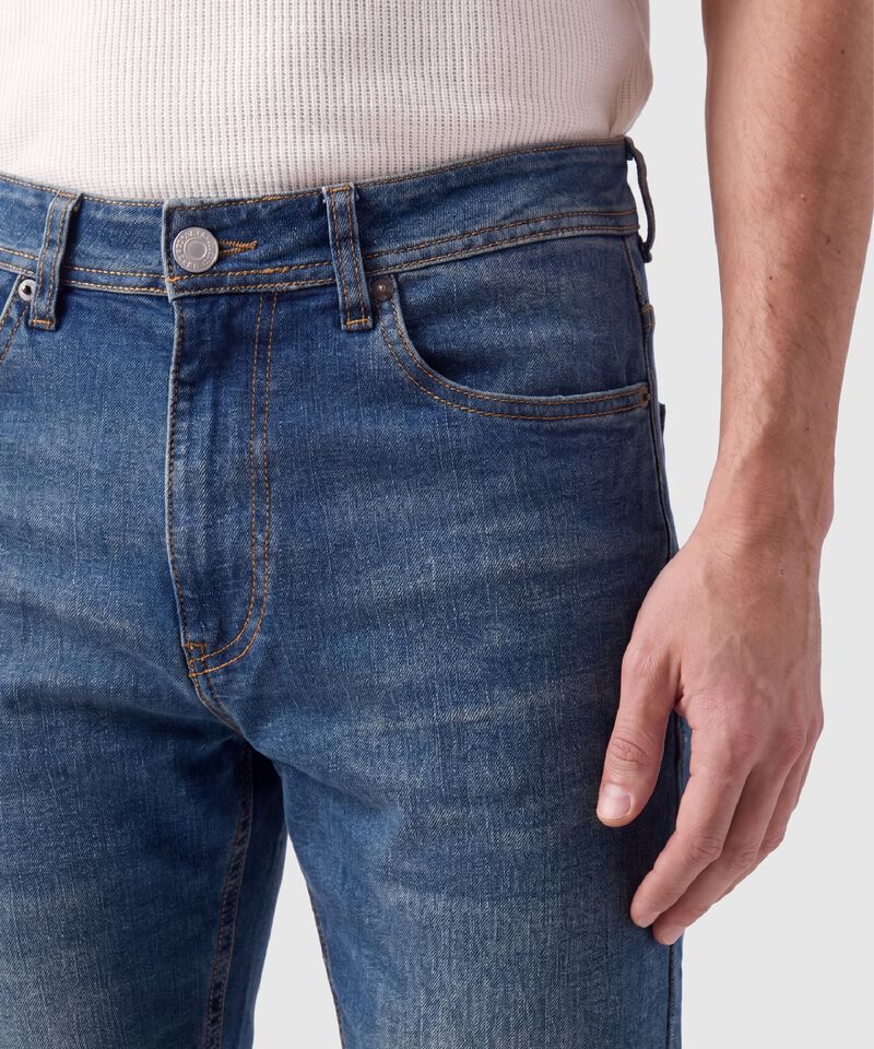 Jean Skinny Cinco Bolsillos Para Hombre