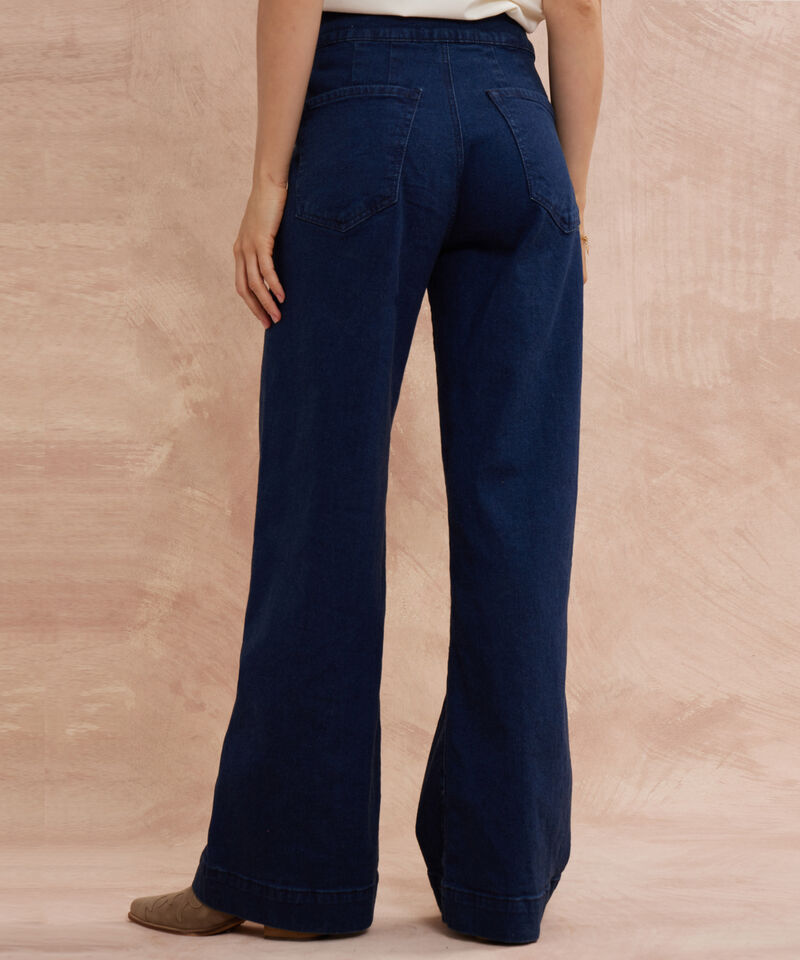 Jean Wideleg Nautico Tono Raw
