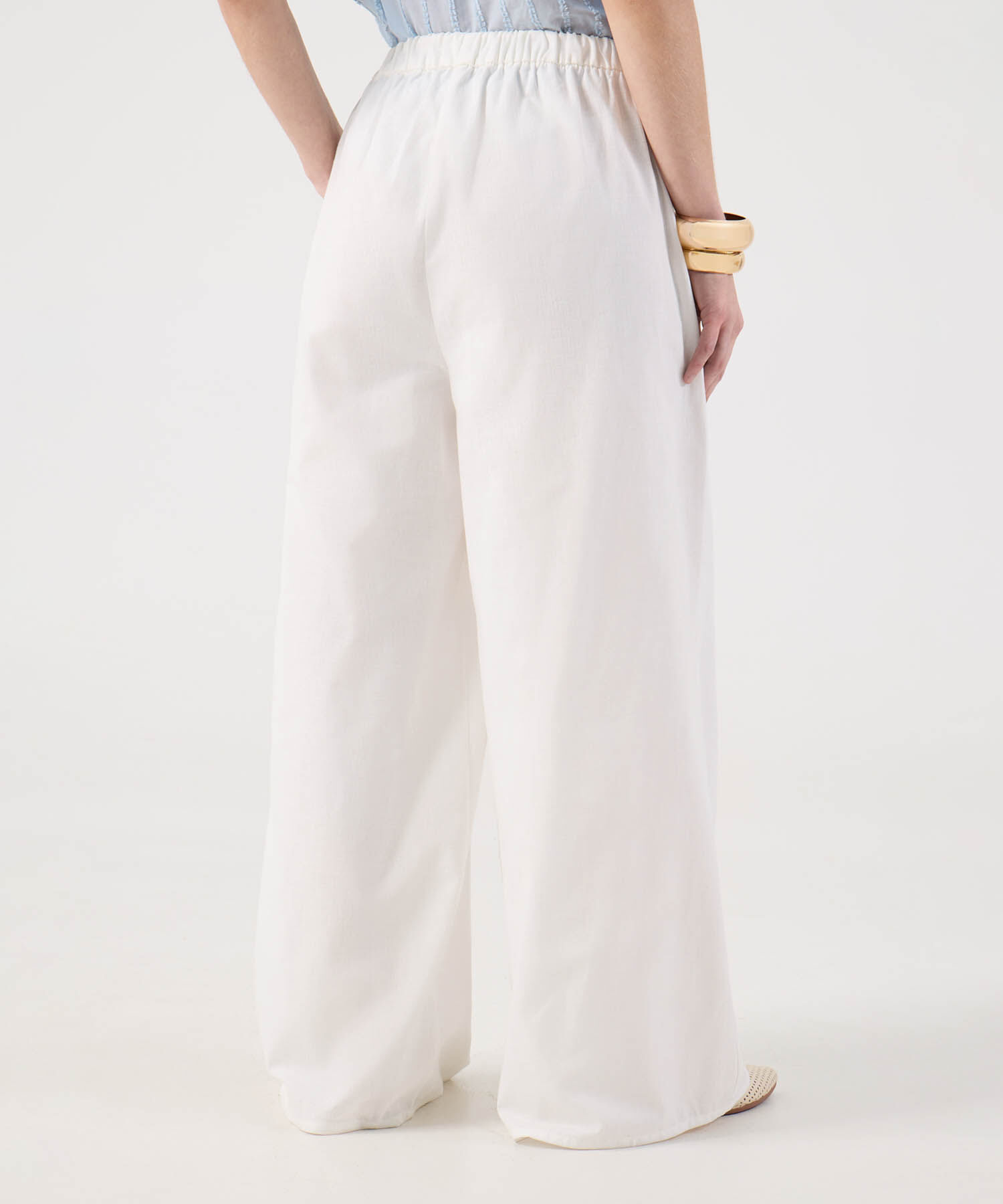 Pantalón Fluido Unicolor