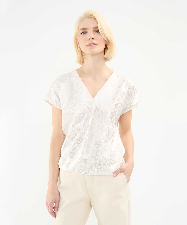 Blusa Estampado Metalizado image number null