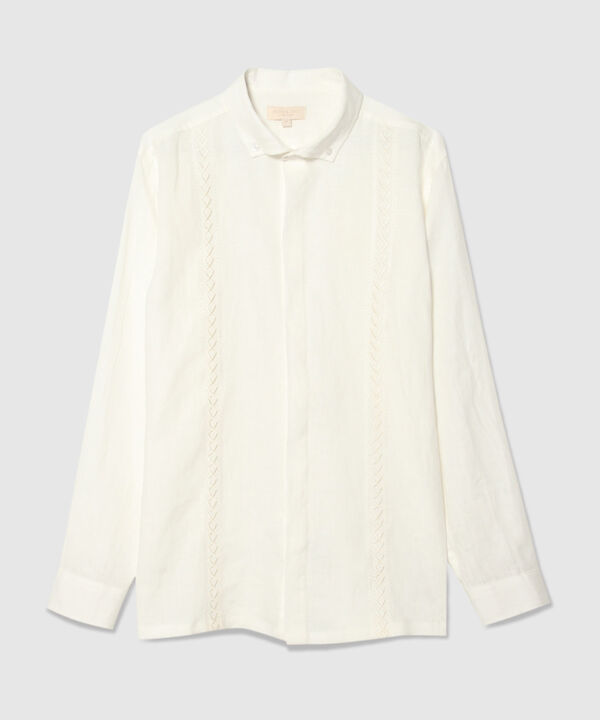 Camisa Guayabera con Bordado