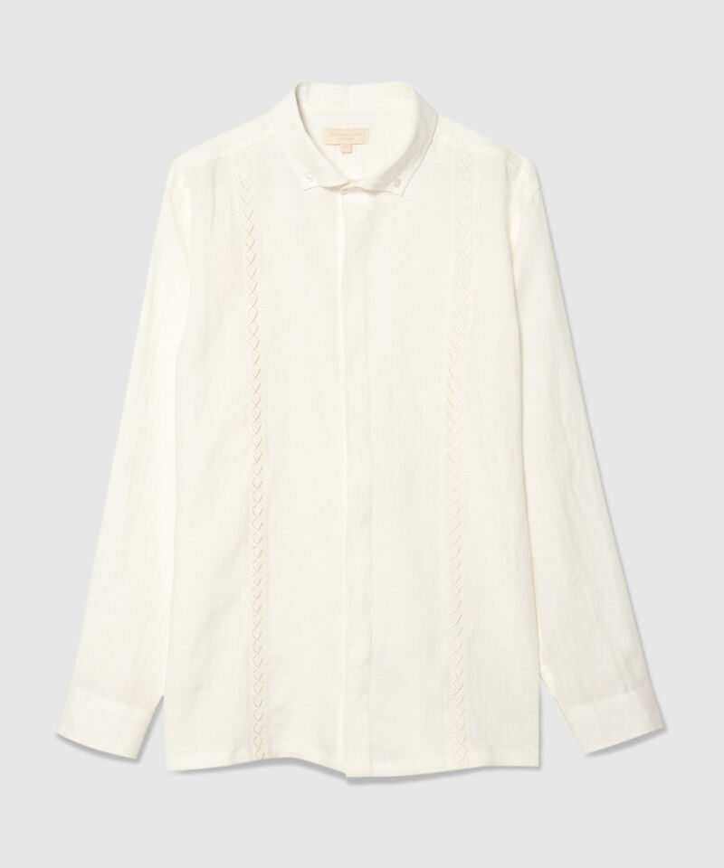 Camisa Guayabera con Bordado