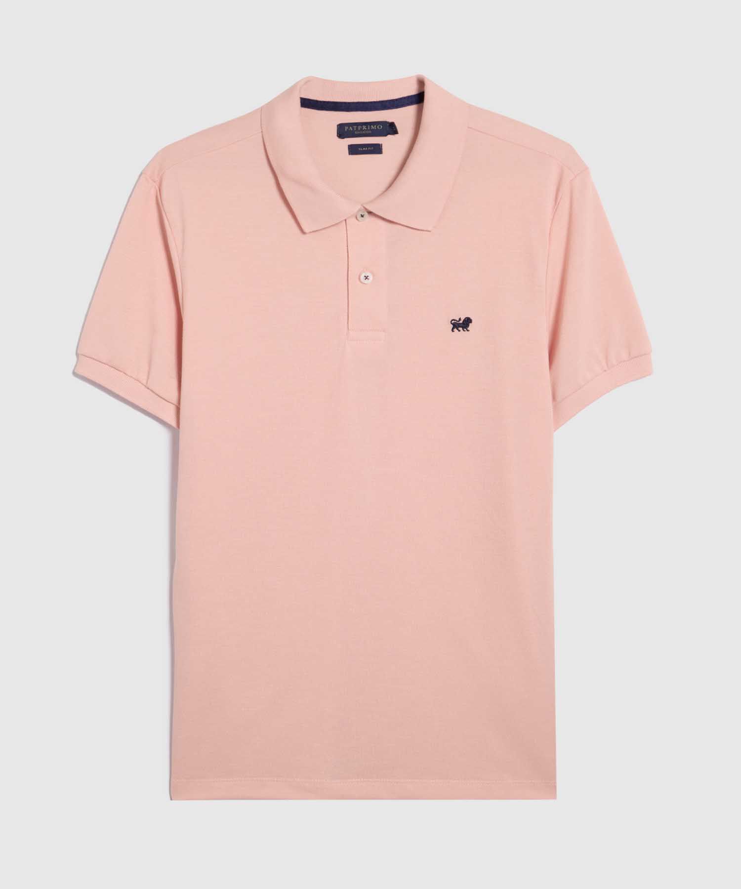 Polo Tejido Unicolor Cuello Y Puños Tejidos,Sin Bolsillo Con Hiladillo.