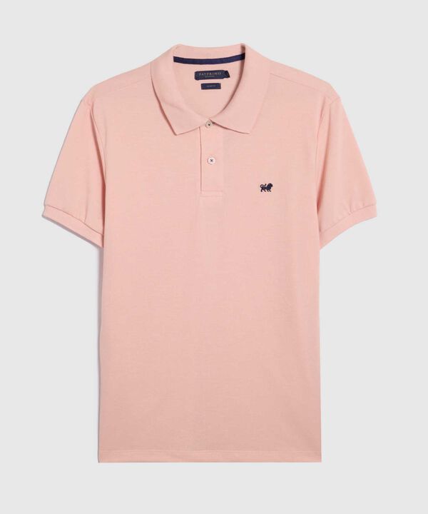 Polo Tejido Unicolor Cuello Y Puños Tejidos,Sin Bolsillo Con Hiladillo.