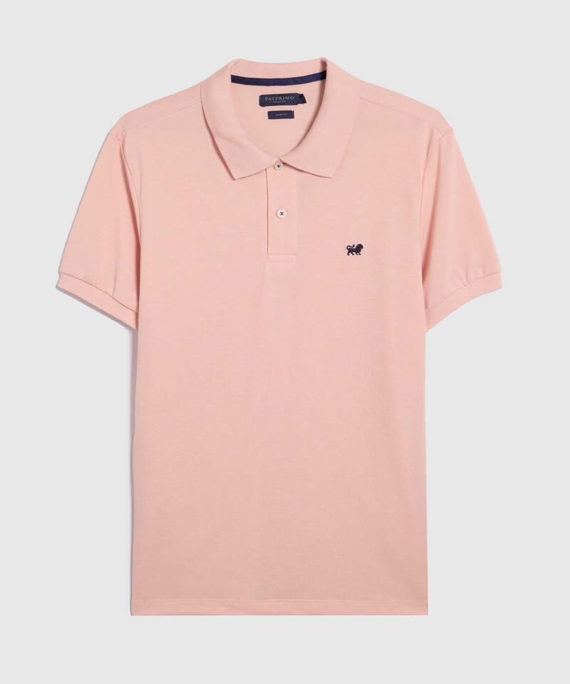 Polo Tejido Unicolor Cuello Y Puños Tejidos,Sin Bolsillo Con Hiladillo.