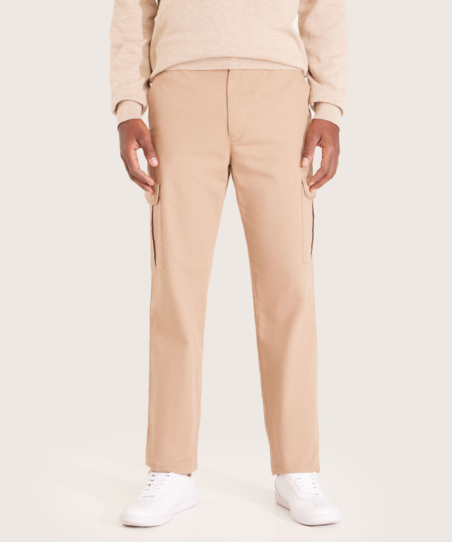 Pantalón Cargo Con Fuelle