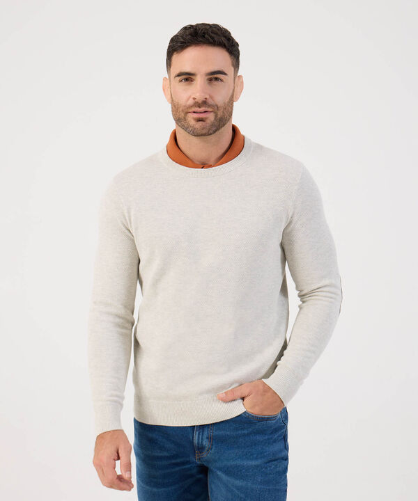 Buzo Unicolor Con Textura  image number null