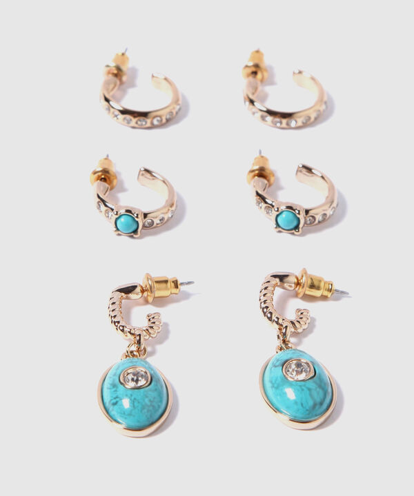 Aretes Set X3 Pares De Aretes image number null