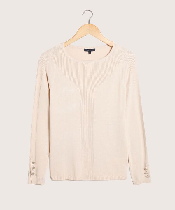 Saco Cuello Redondo Manga Larga  image number null