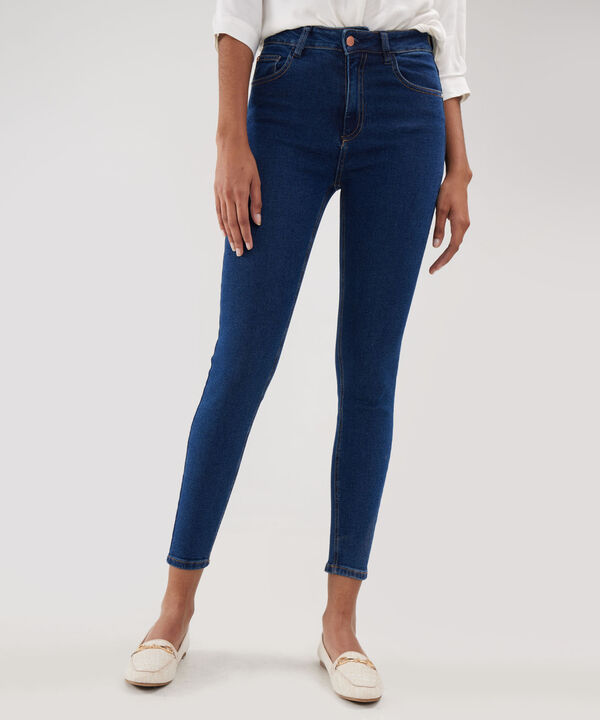 Jean Esencial Skinny Dark Blue image number null