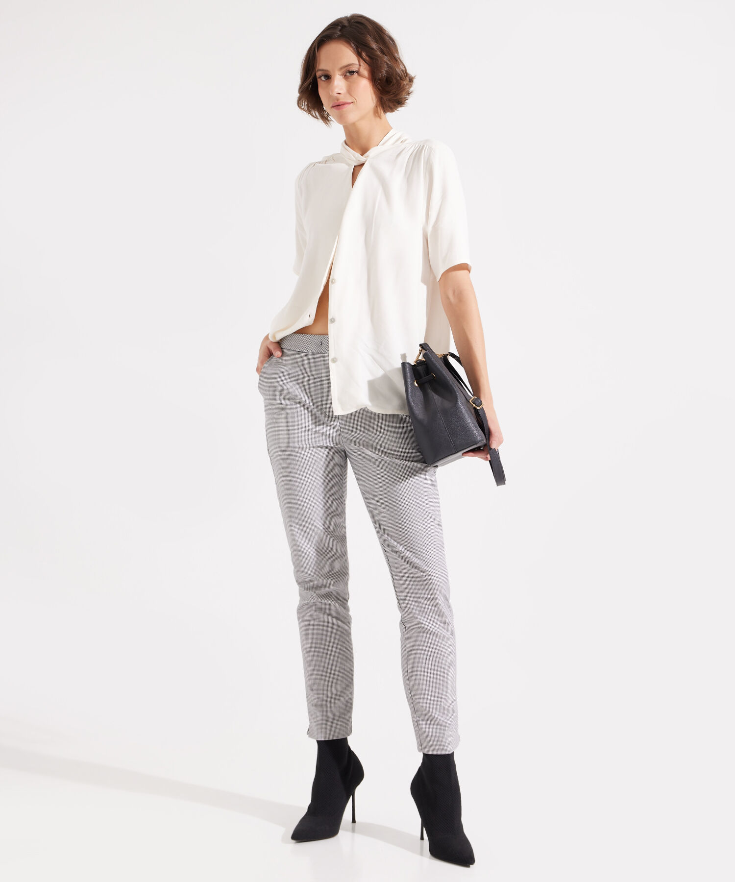 Pantalon Clásico Estampado