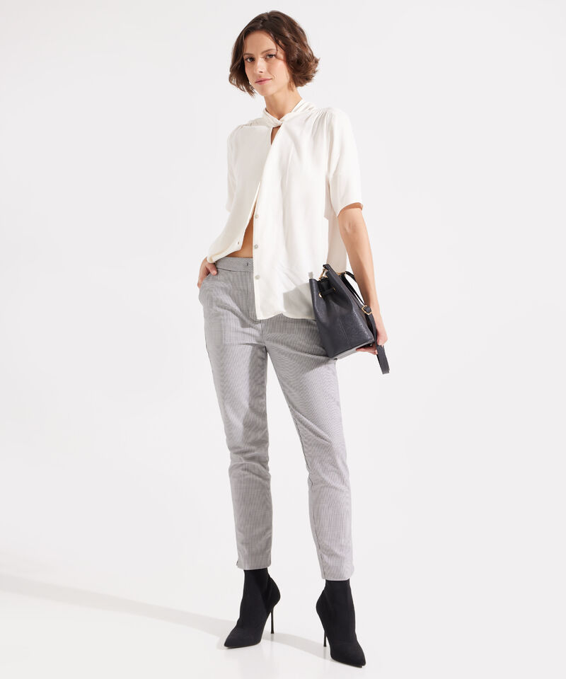 Pantalon Clásico Estampado
