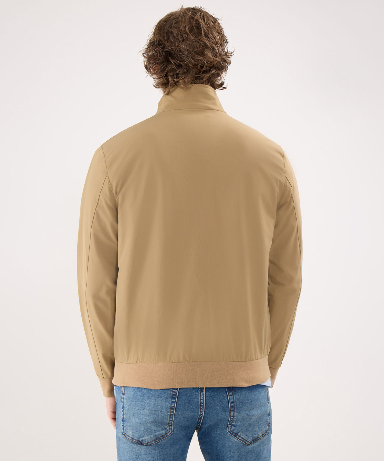 Chaqueta Bomber Cuello Alto
