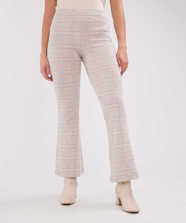 Leggins Flare Preteñido Tiro Alto image number null
