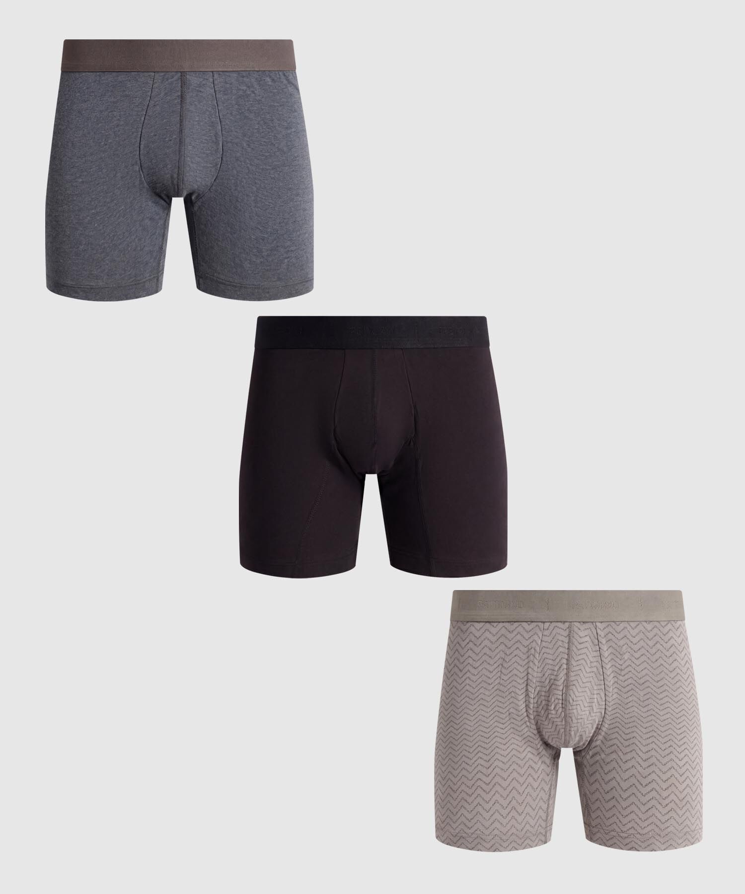 Pack x3 B&oacute;xers Medio Anat&oacute;micos para Hombre
