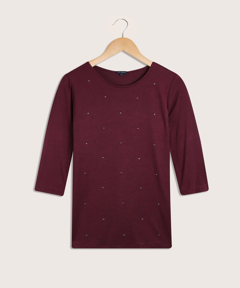 Camiseta con brillos