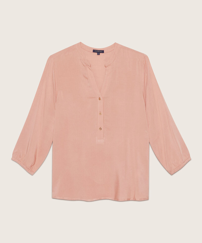 Blusa Manga 3/4 Unicolor