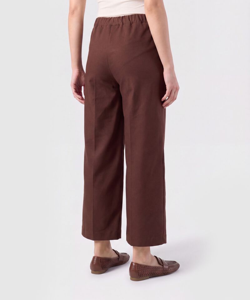 Pantal&oacute;n Culotte con Pretina Lisa Para Mujer