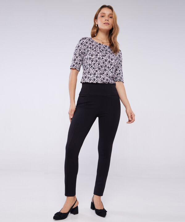 Legging Unicolor Tiro Alto image number null