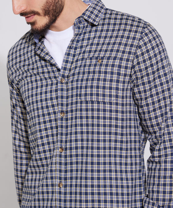 Camisa Manga Larga Preteñida