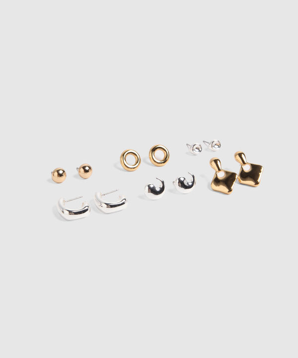 Set X6 Aretes Bicolores  image number null
