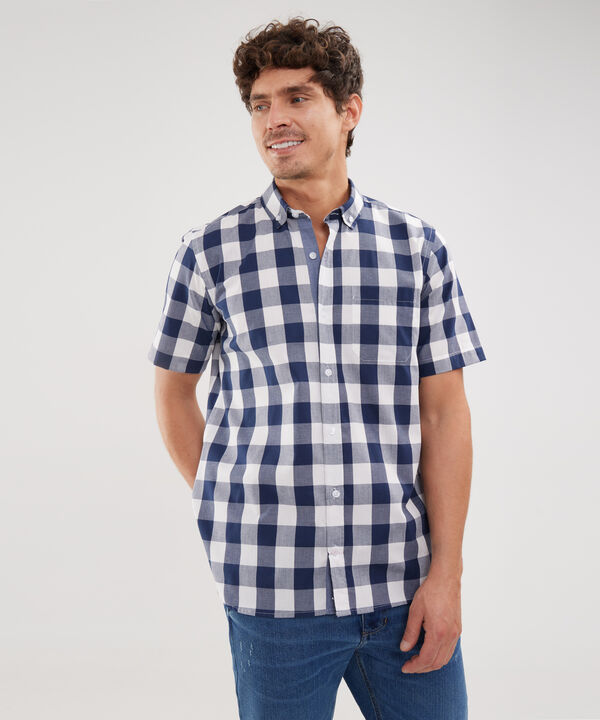 Camisa Manga Corta Preteñida