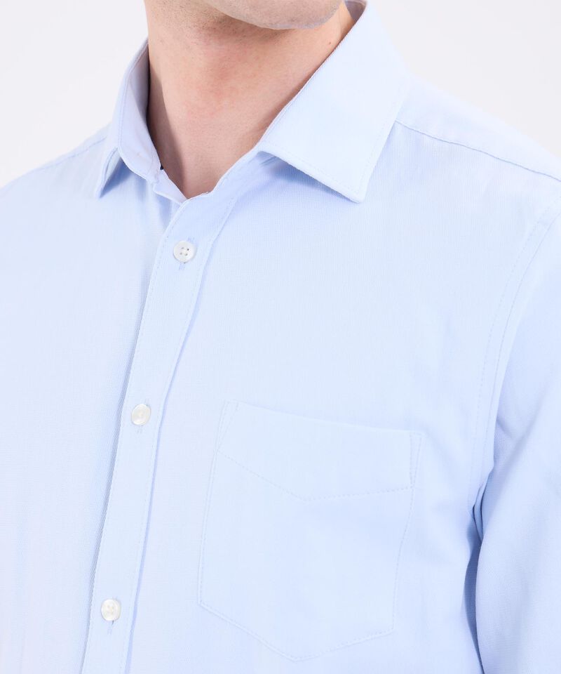 Camisa Unicolor Manga Larga