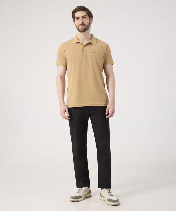 Polo Unicolor Con Bolsillo  image number null