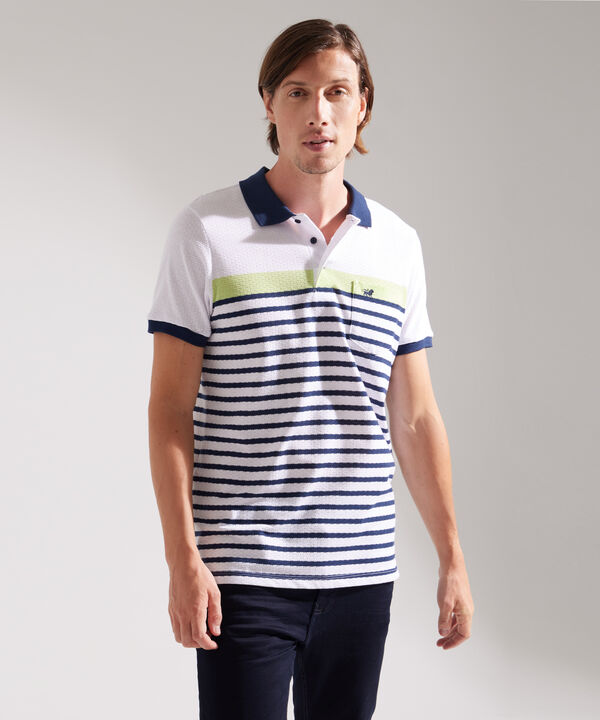 Polo  Cuello Tejido