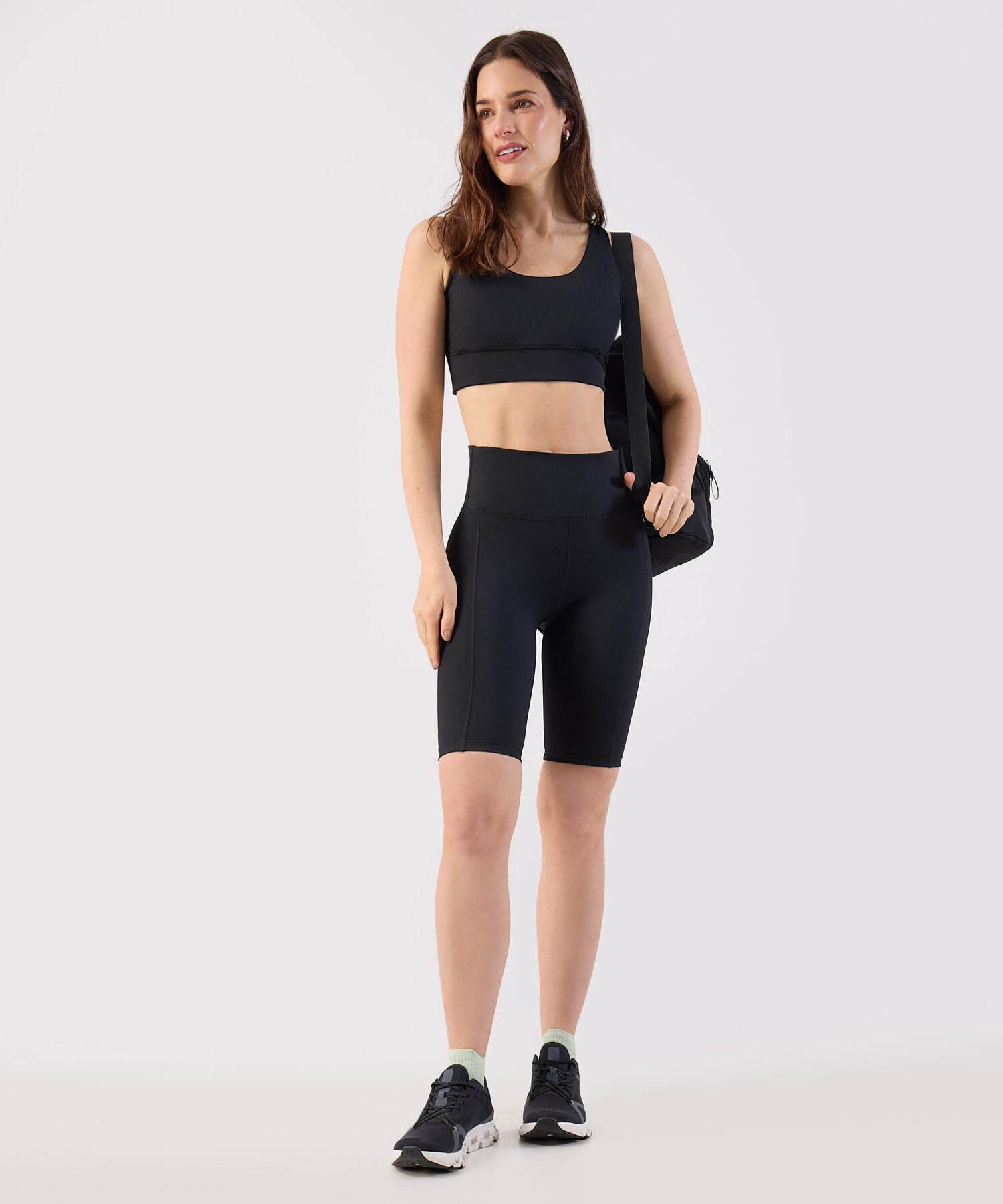 Top Espalda Cruzada Soporte Medio