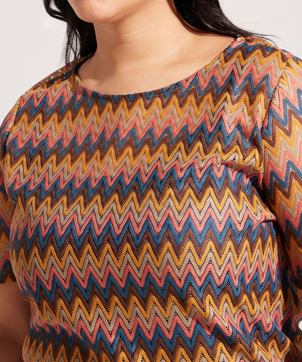 Camiseta Manga Corta en Missoni