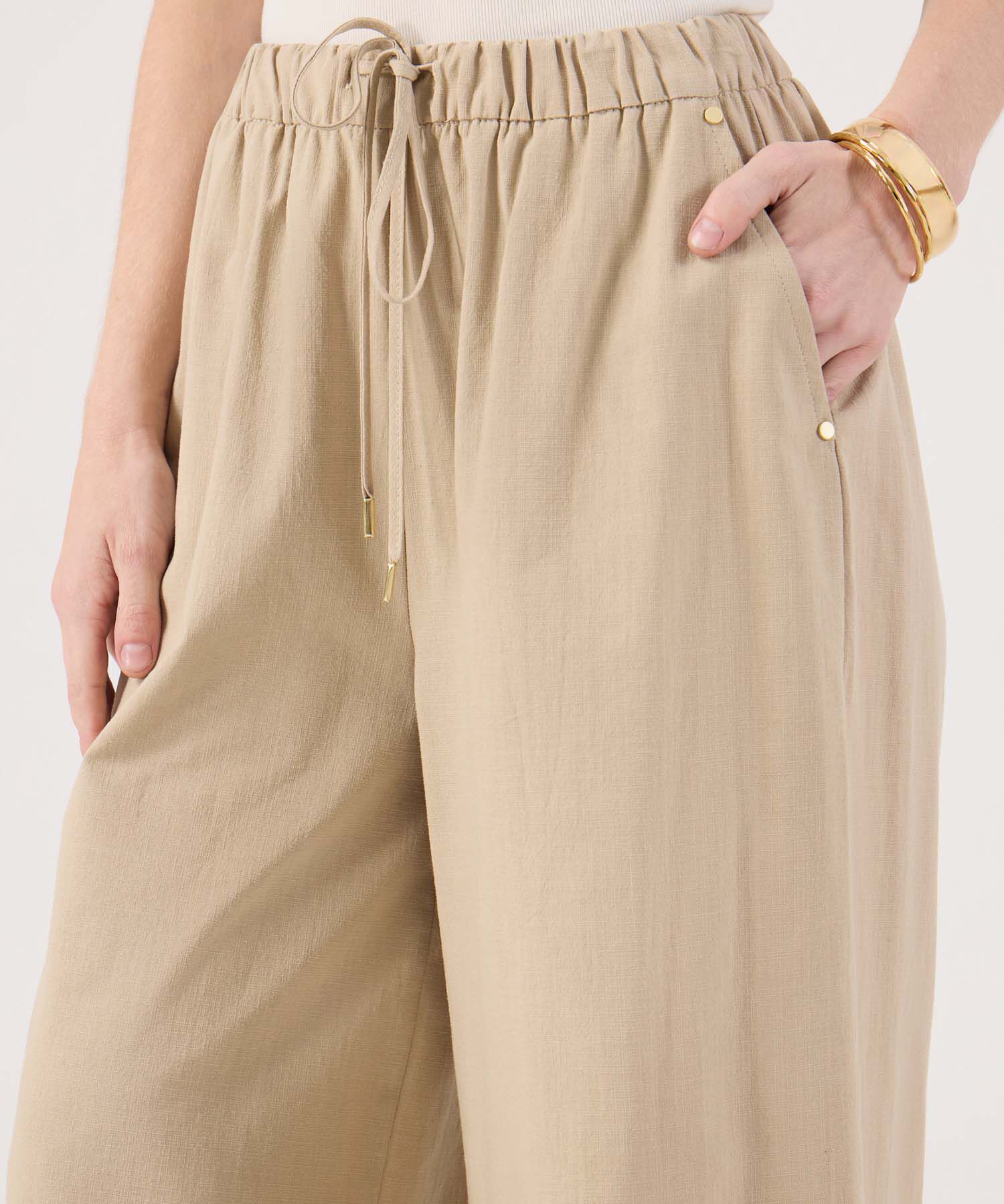 Pantalón Fluido Unicolor