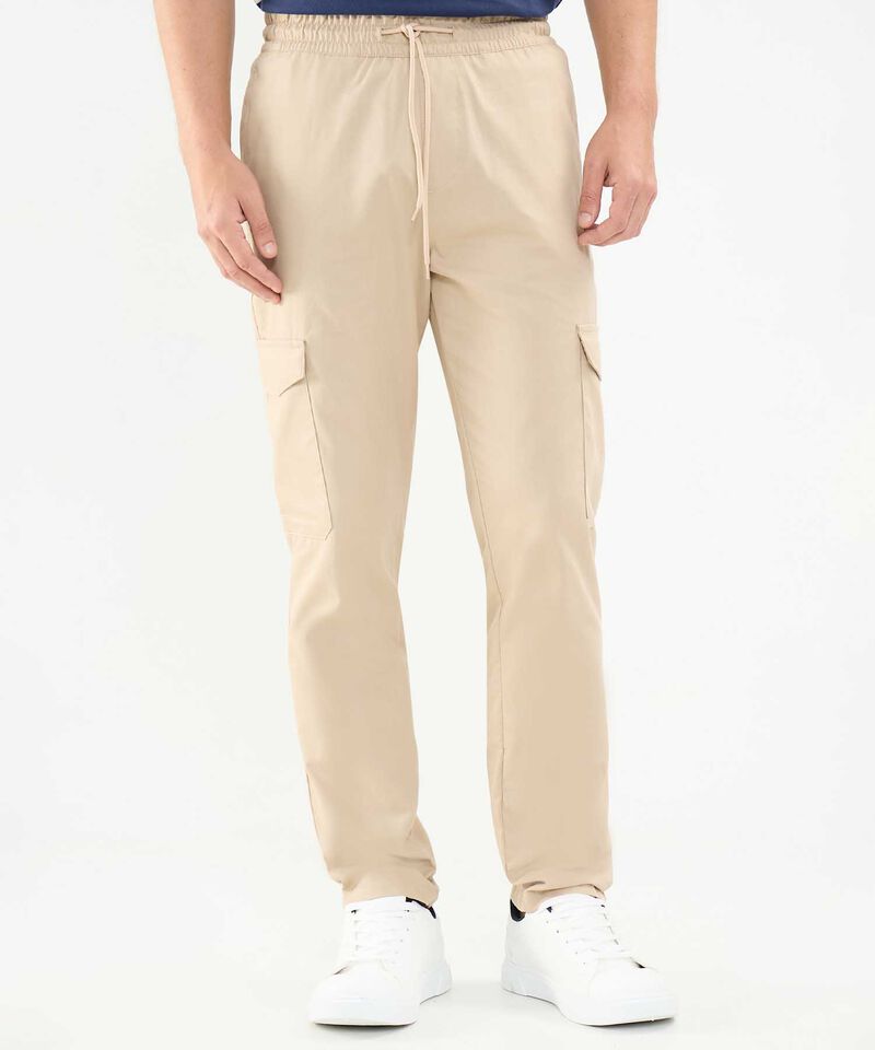 Pantalón Casual Bolsillos de Tapa