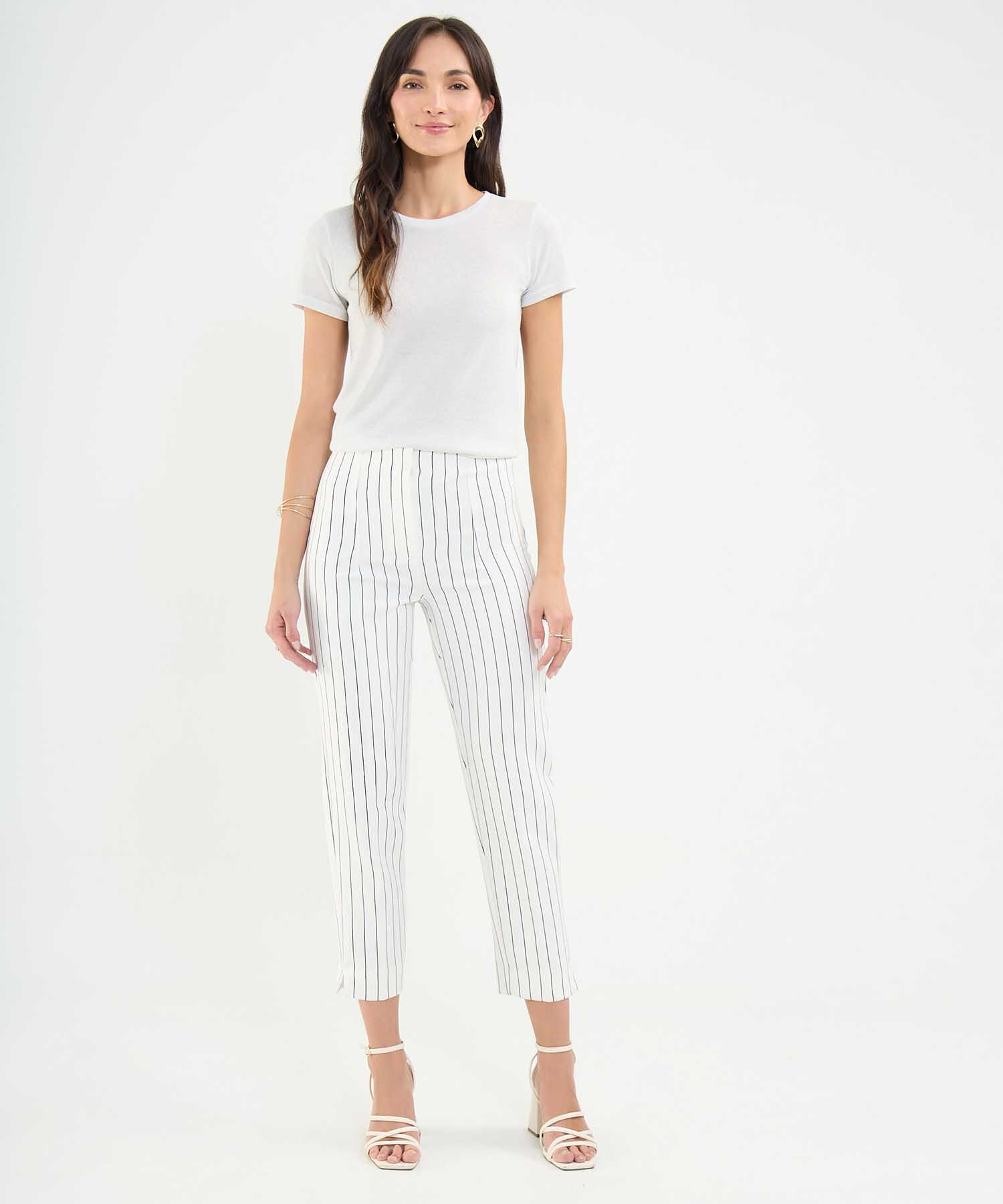 Pantalón Casual a Rayas