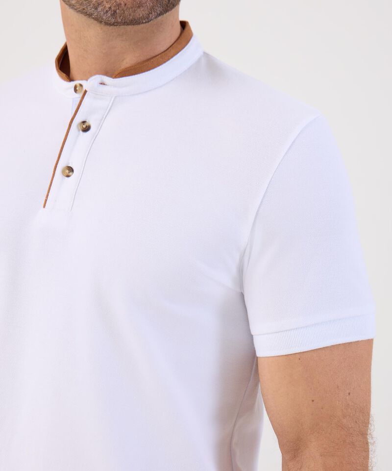 Polo Cuello Neru Slim Fit para Hombre
