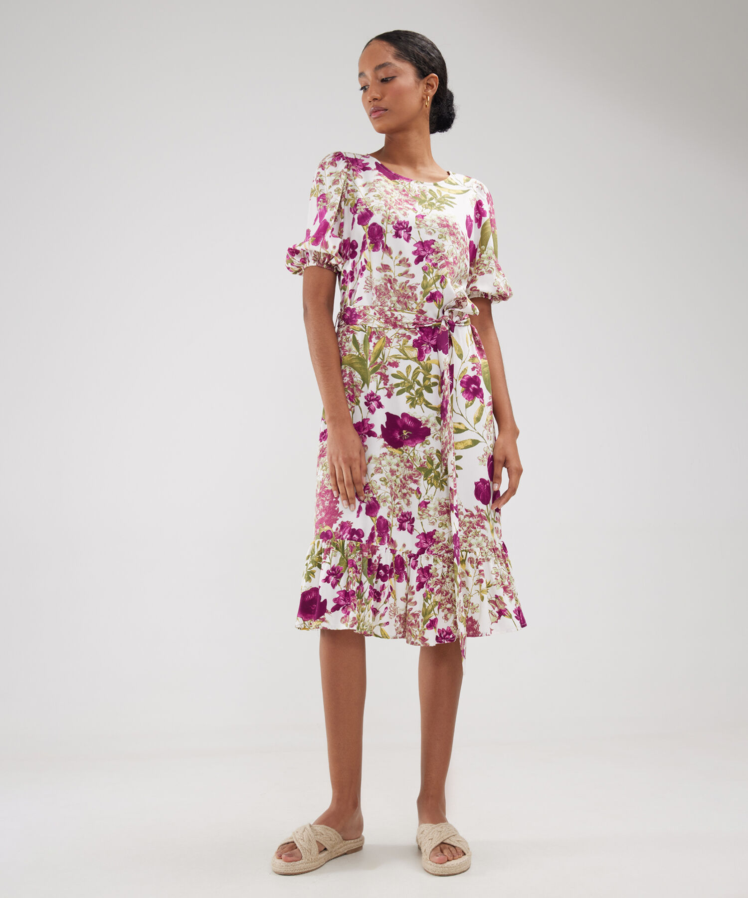 Vestido Estampado Floral Compra ahora Patprimo