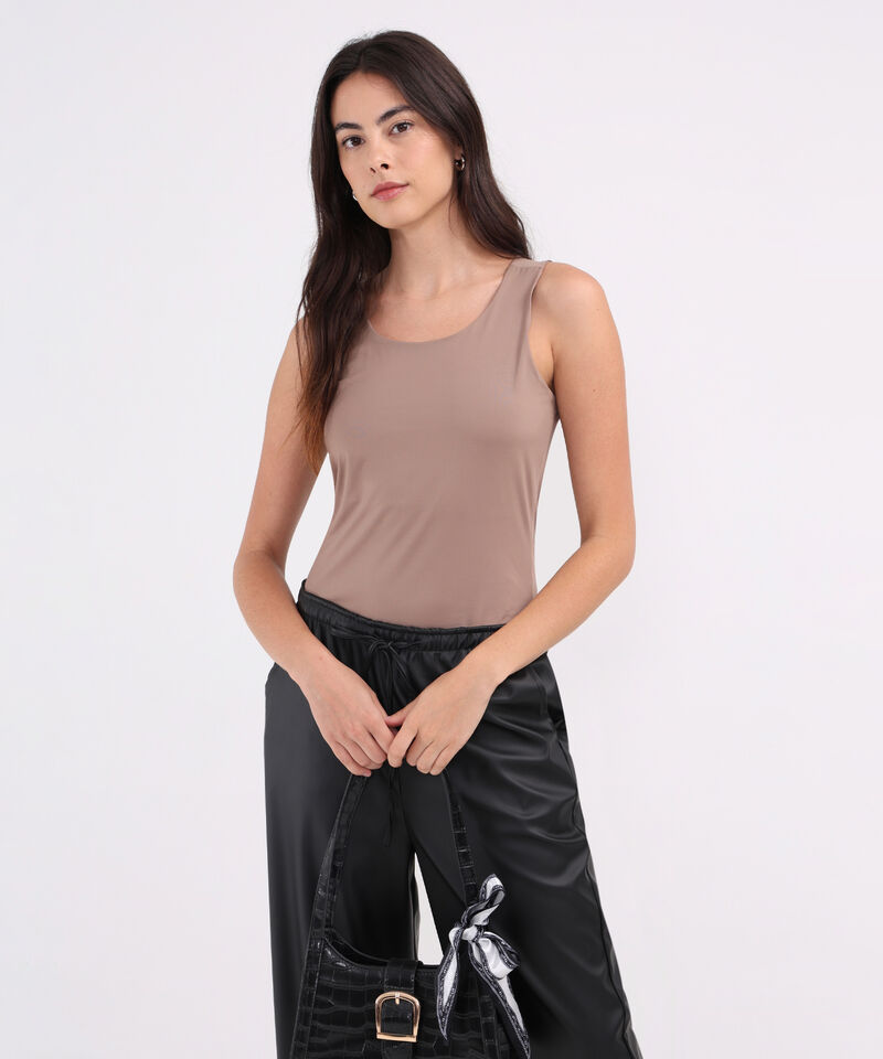 Camiseta Básica Manga Sisa Unicolor