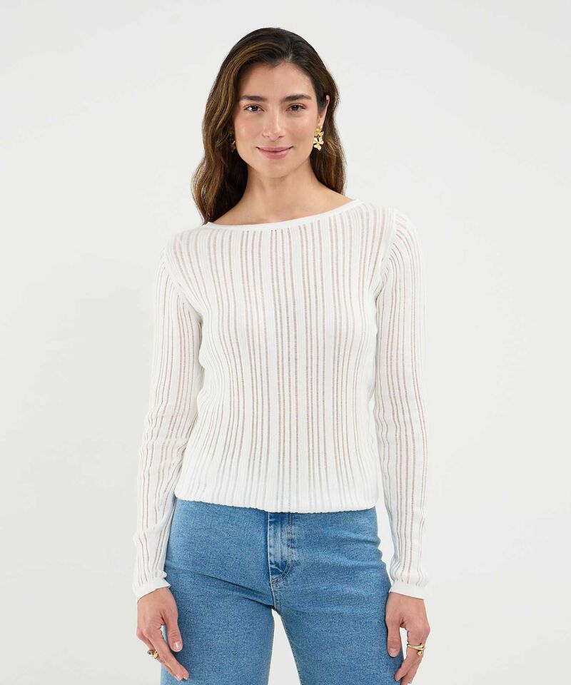 Camiseta Tejido Desagujado