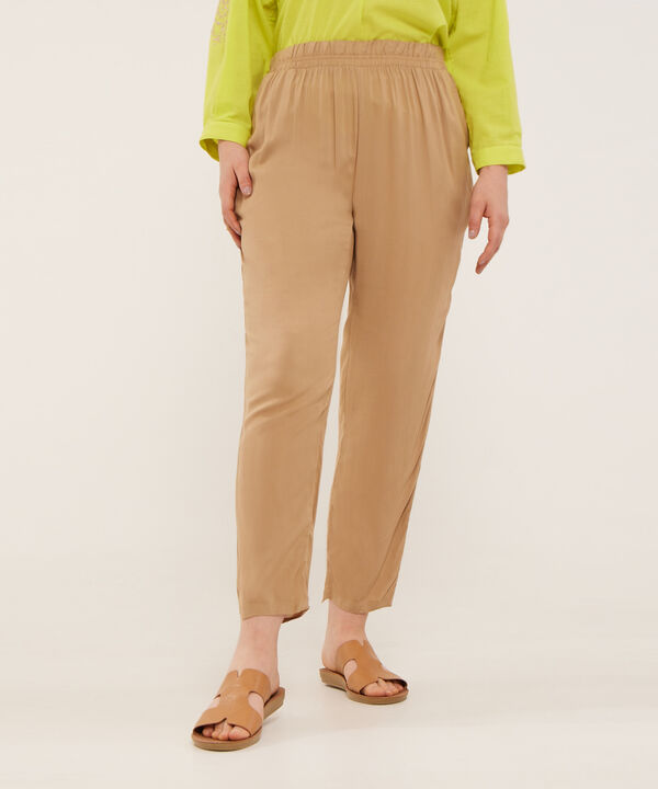 Pantalón Amplio Unicolor