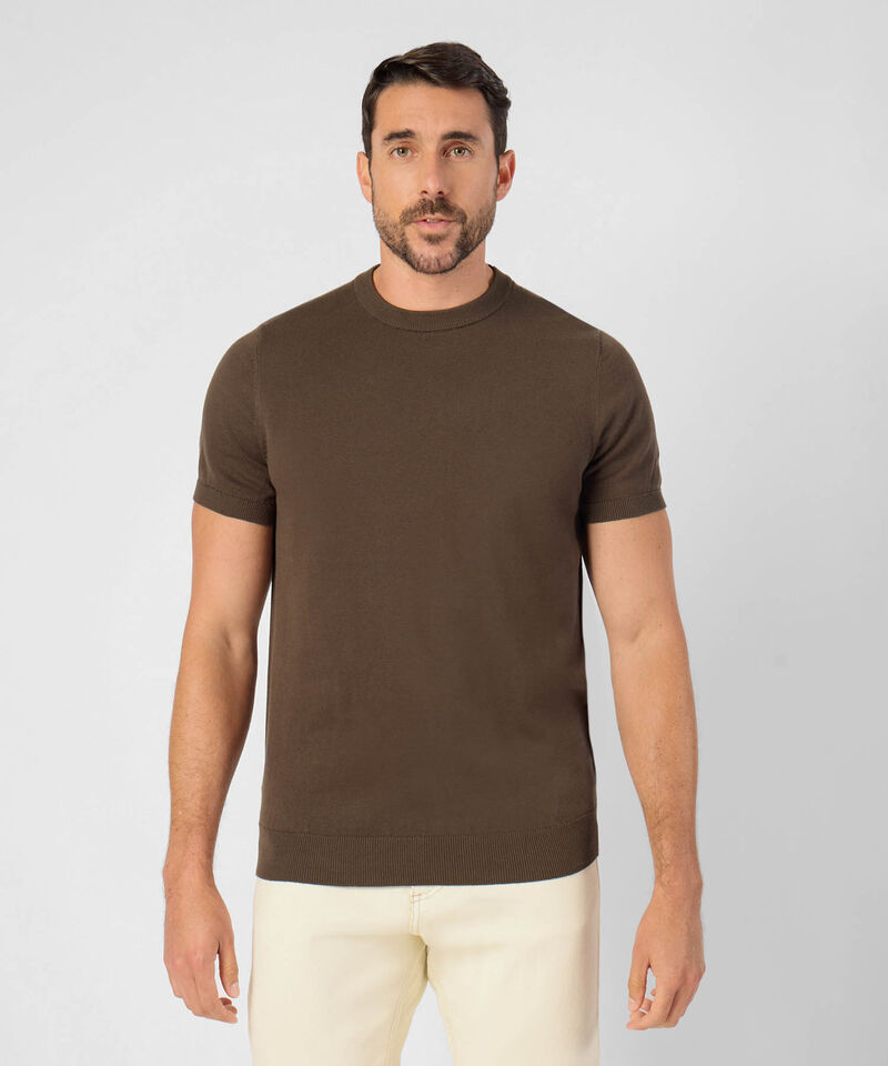 Camiseta Basica Cuello Redondo 